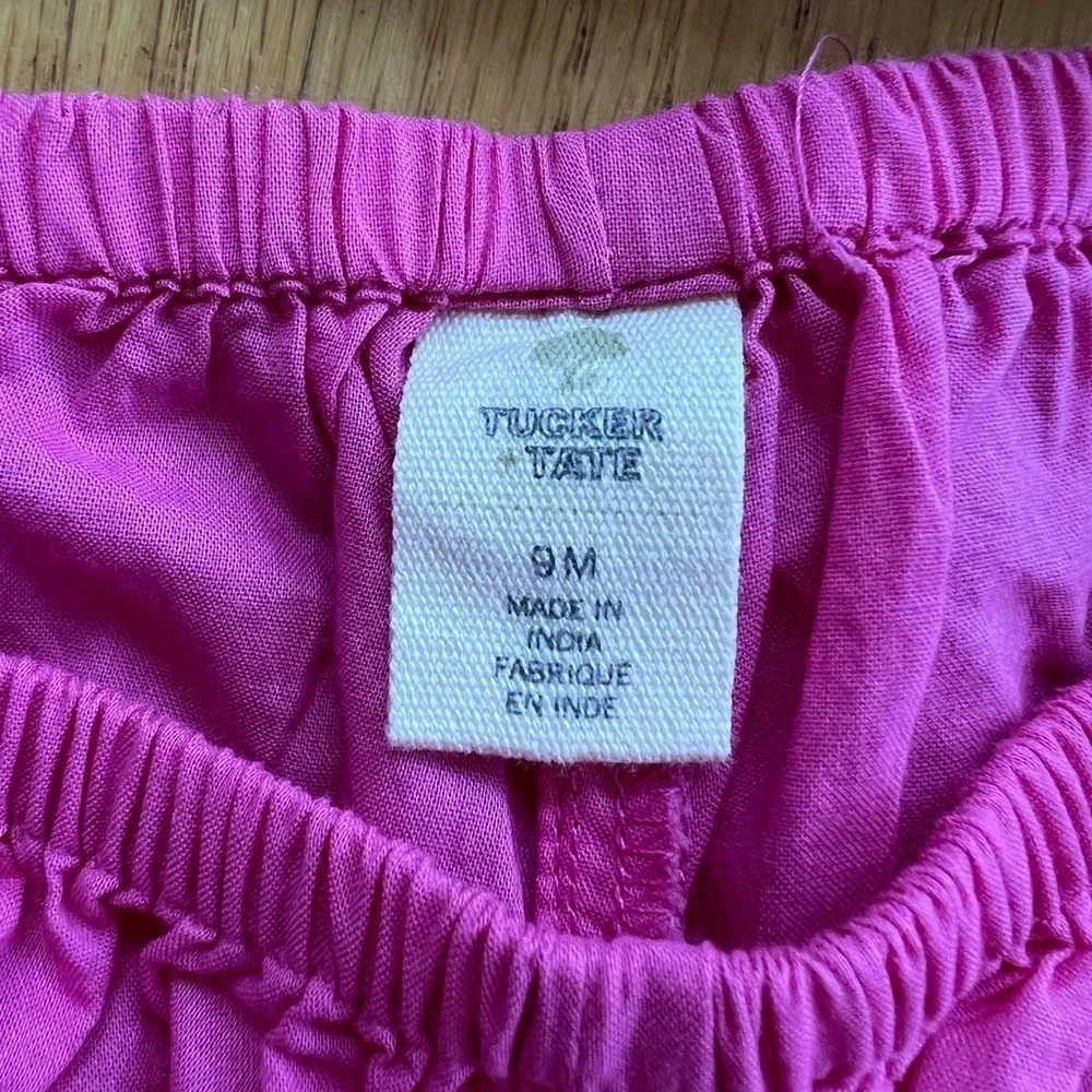 NEW Tucker+Tate Embroidered White Top & Bloomers, sz 9M